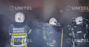 Cochabamba: incendio destruye un depósito de leña en la avenida Blanco Galindo