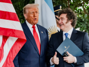 Trump volvió a felicitar a Milei