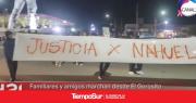 Dolor y bronca en el caso Nahuel Marcial: familiares y amigos salen a la calle para exigir justicia