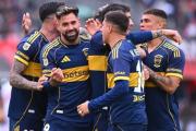 Boca se impuso a Barracas y entró en zona de clasificación a la Libertadores