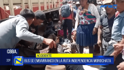 Accidente en la zona andina de Cochabamba deja 16 muertos y 32 heridos