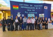 KOICA y Embajada de Corea del Sur entregaron proyecto en escuela rural de Tarija