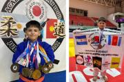 Con 10 años, el judoca Fernando Albornoz cerró un año excepcional