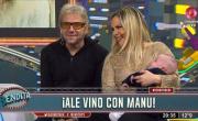 Alejandra Maglietti volvió a Bendita TV y se emocionó al presentar a su bebe Manuel