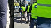 Ladrón manoteó una bolsa de mercadería de un feriante y fue atrapado