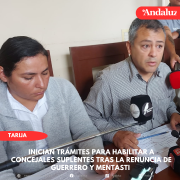 Inician trámites para habilitar a concejales suplentes tras la renuncia de Guerrero y Mentasti