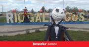 Halloween en el centro de Río Gallegos