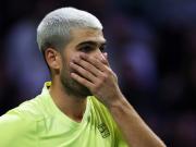 Golpe en el Masters 1000 de París: Carlos Alcaraz perdió en su debut ante Norrie y Sinner puede arrebatarle el número 1 del ranking