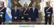Javier Milei le tomó juramento a Pablo Quirno como nuevo Canciller
