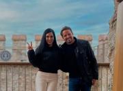 Scarlet Ortiz y Yul Bürkle filman película en Turquía