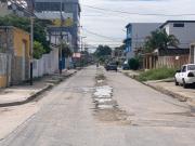 Denuncian el deterioro de la calle Páez en La Candelaria