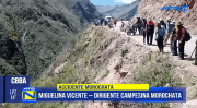 Suman 17 los fallecidos por embarrancamiento en Morochata; conductor fue aprehendido