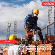El sector de la construcción atraviesa por una crisis por el incremento elevado en el precio de los materiales
