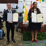 Libre elige a Tomasa Yarhui como jefa de bancada en senadores y a Rafael López en diputados