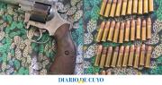 Allanamiento en un barrio caucetero terminó con una joven detenida: le hallaron un arma de fuego y 36 cartuchos