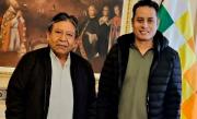 Lara se reúne con Choquehuanca antes de la transición