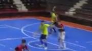 Violento final en el clásico rosarino de futsal: un jugador mordió a otro y hubo agresiones