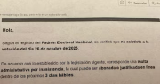 Tené cuidado: la nueva estafa virtual que usa falsas multas por no ir a votar