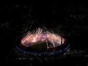 El impactante recibimiento a Racing en la semifinal contra Flamengo: fuegos artificiales que demoraron el partido y multa de Conmebol