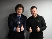 Volodimir Zelenski llamó a Javier Milei: lo felicitó por el triunfo en las elecciones legislativas y lo invitó a Ucrania