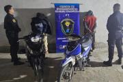 Dos jóvenes fueron aprehendidos con motocicletas sustraídas en la zona sur de la ciudad