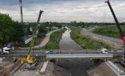 Avanzan las obras para inaugurar el puente que cambiará el tránsito en Paso del Rey