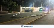 Rawson: un camión municipal se incrustó en una vivienda durante la madrugada