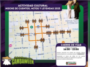 Desde las 16:00 cerrarán varias calles de la capital cruceña por Cambaween
