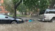 Dos hombres murieron atrapados en sótanos inundados durante tormenta en Nueva York