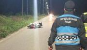 General Mosconi: un motociclista murió en un siniestro vial sobre la ruta alternativa