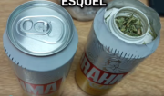Intentó ocultar cannabis en una lata de cerveza para evadir controles en Esquel