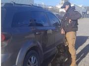 Intentó escapar de un control y le encontraron cocaína oculta entre sus prendas