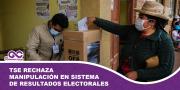 TSE rechaza categóricamente manipulación en sistema de resultados electorales