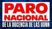 Docentes universitarios pararán por 72 horas