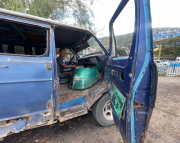 Choferes de la ruta Polideportivo–Mare Abajo piden auxilio ante el deterioro de sus unidades