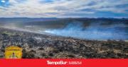 Controlaron un incendio de gran magnitud en zona petrolera