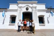 La Casa Histórica recibió a tres tenistas que disputarán el Tucumán Open