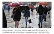 ¡Vote temprano! Pronostican lluvias para el domingo por la tarde