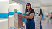 La candidata del Frente Encuentro Cívico Maria Beby Bravo se impuso en Villa Figueroa