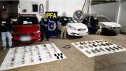 Secuestraron en Jujuy 48 kilos de cocaína ocultos en tanques de nafta en autos que salieron desde Salta