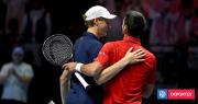 Djokovic y humillante caída con Sinner en Riad: Nunca es agradable cuando te patean el trasero