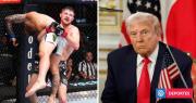 Es el anticristo: peleador de UFC que daba su vida por Trump se arrepiente de haberlo apoyado