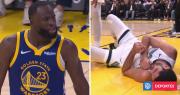Otra más de Draymond Green: golpeó a rival en el cuello y se burló de él con provocador baile