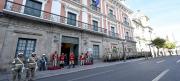Las FFAA se aprestan a jurar obediencia a su nuevo Capitán General, Rodrigo Paz, ya resguardan el centro del poder político, La Paz