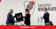 Stefano Di Carlo asumió la presidencia de River