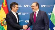 Rodrigo Paz acuerda con CAF un financiamiento de $us 3.100 millones para impulsar la recuperación económica