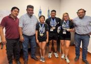 Una niña carrileña es la nueva campeona mundial de powerlifting