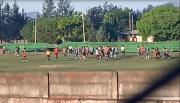 VIDEO Feroz pelea entre dos equipos de la Liga Rural de Cerrillos