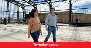 Pablo Grasso recorrió el avance del Polo Comercial Distrito YCF