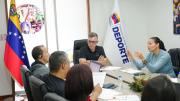 Ministerio de Deporte y Comité Olímpico preparan logística para los Juegos Bolivarianos 2025